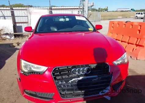 2013 Audi A5 2.0T Premium from USA, damaged, VIN WAULFAFR0DA022990